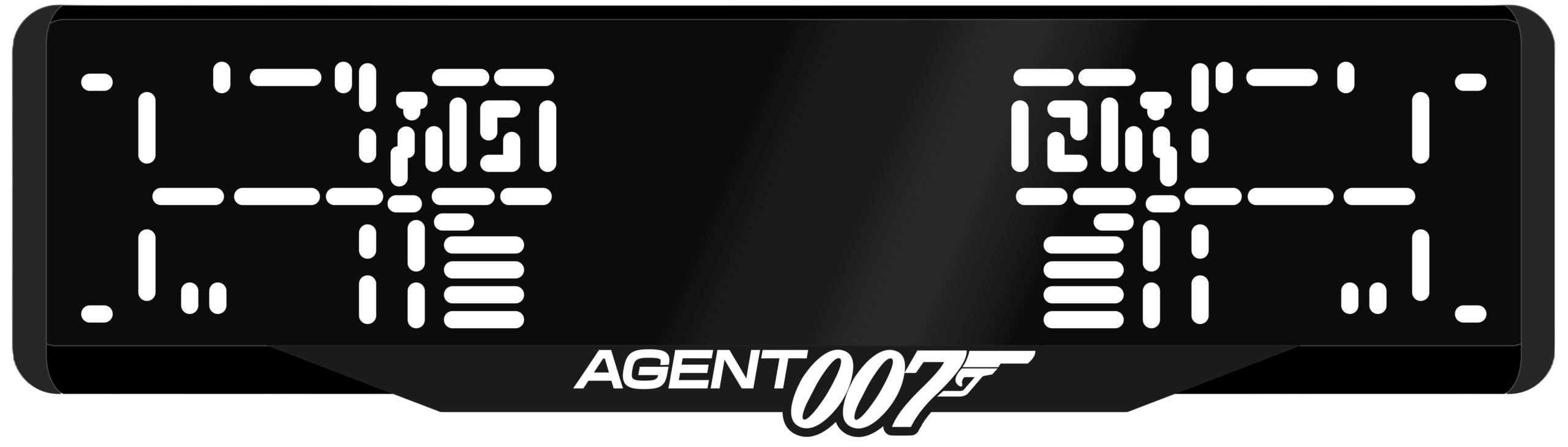 Ramka 3D „AGENT 007”